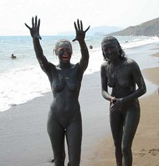 muddy naked girls