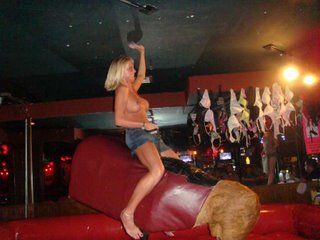 topless bull riding