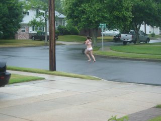 NAKED OUTSIDE RUNNING