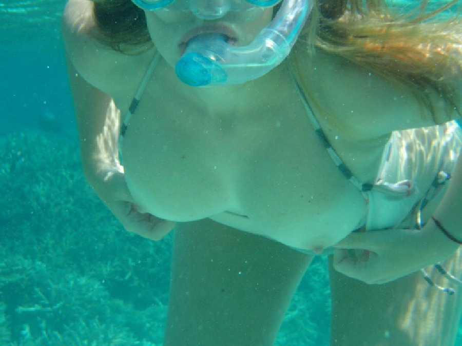 Flashing Underwater