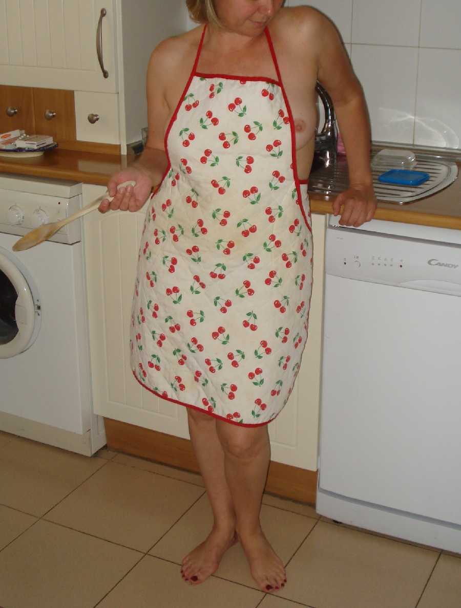 Naked with an Apron On