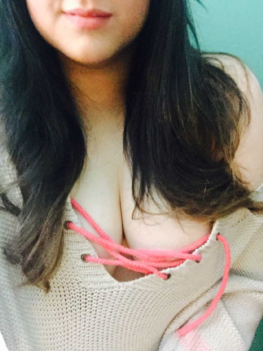 Boobs sticking out of my Top