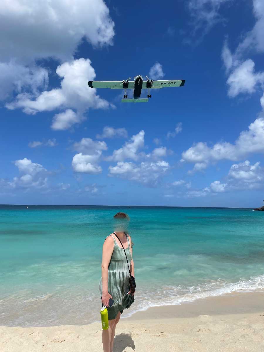 Naked in St- Maarten