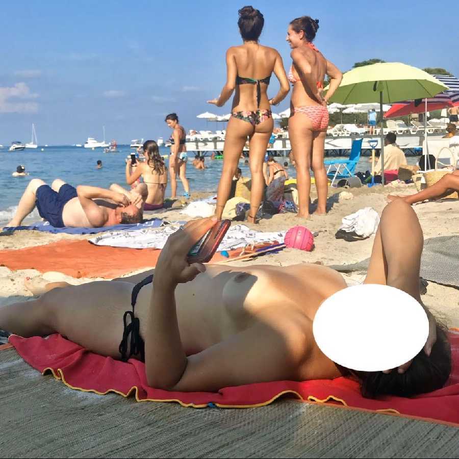 Topless and Nude on European Beaches