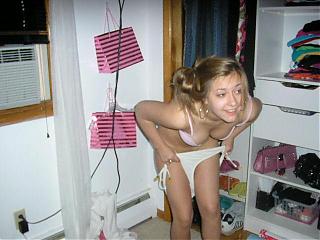 Girl in Thong