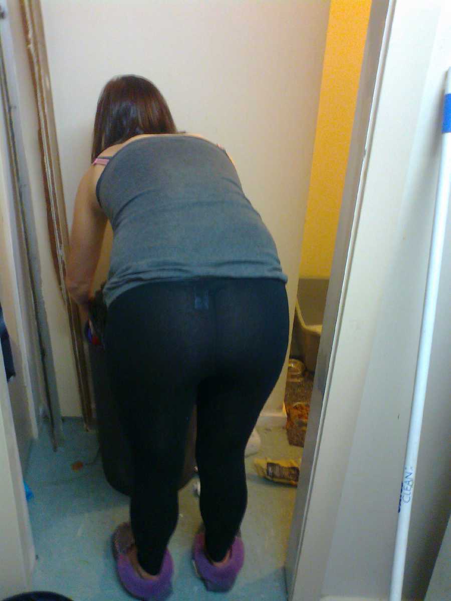 Whale Tail Exposed Thong on Wife
