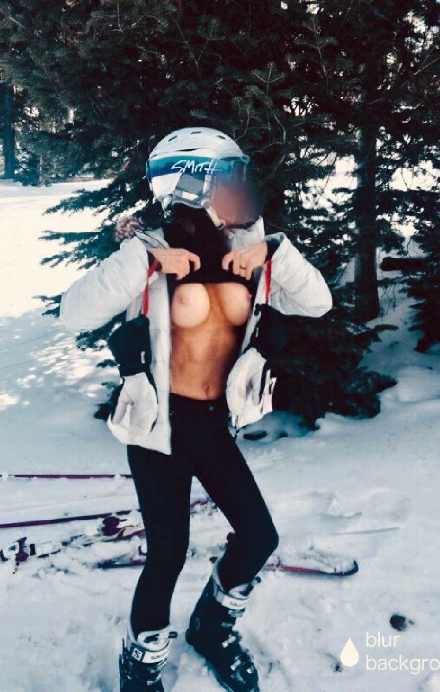 Naughty on the Ski Slopes