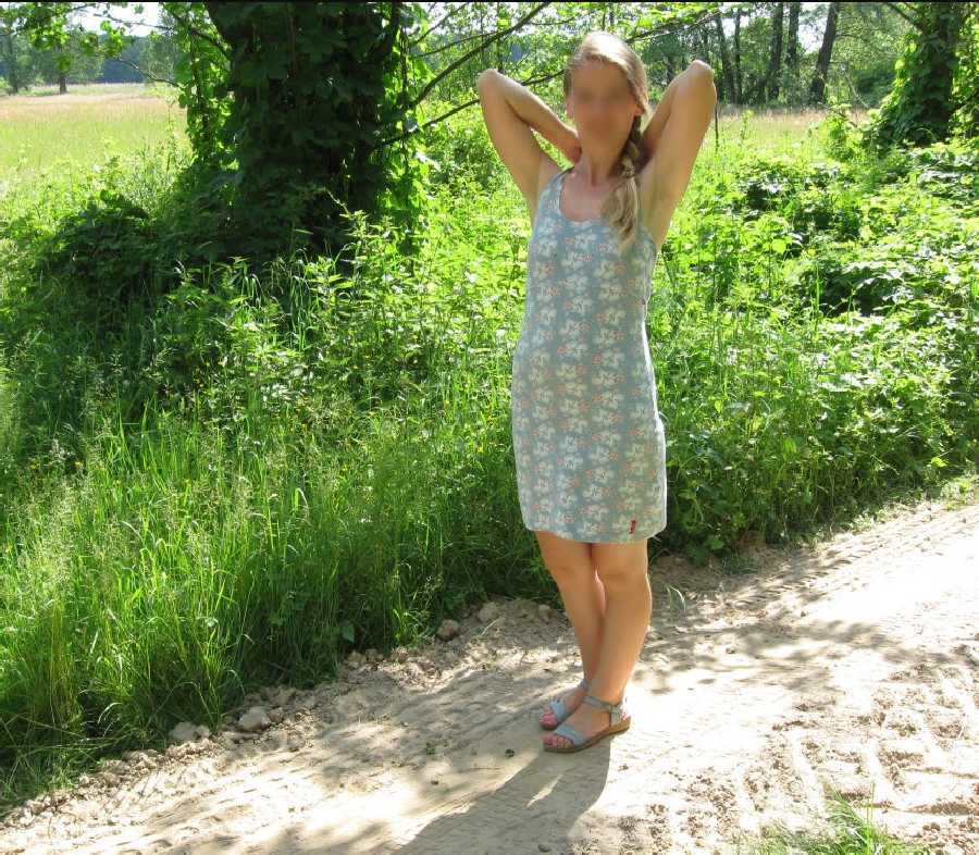 Nude on a Country Road