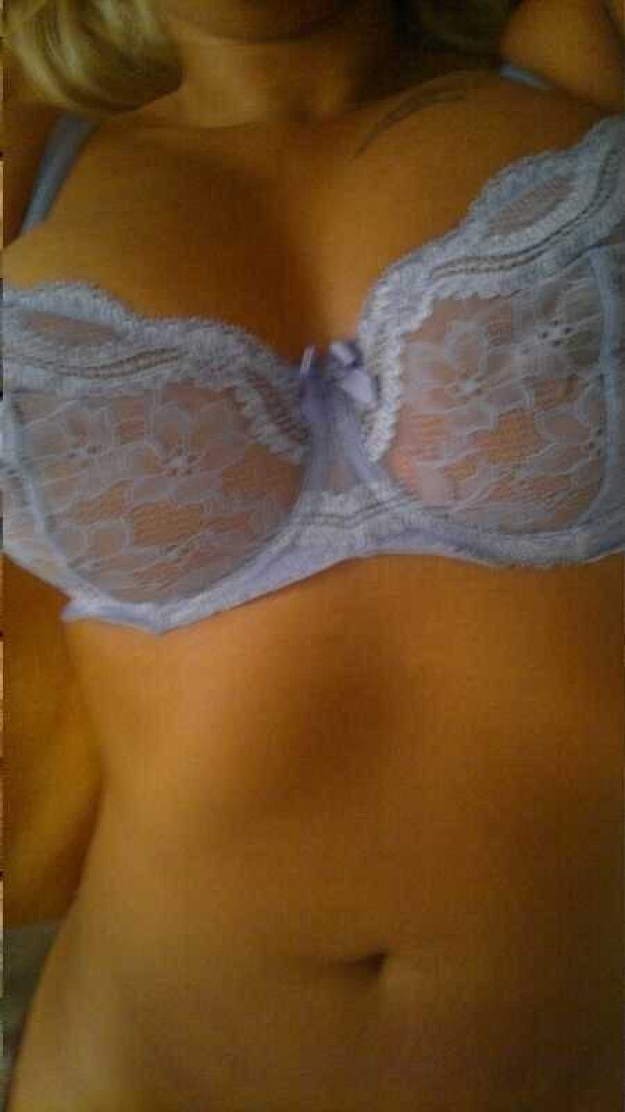 Light Blue Bra and Panties