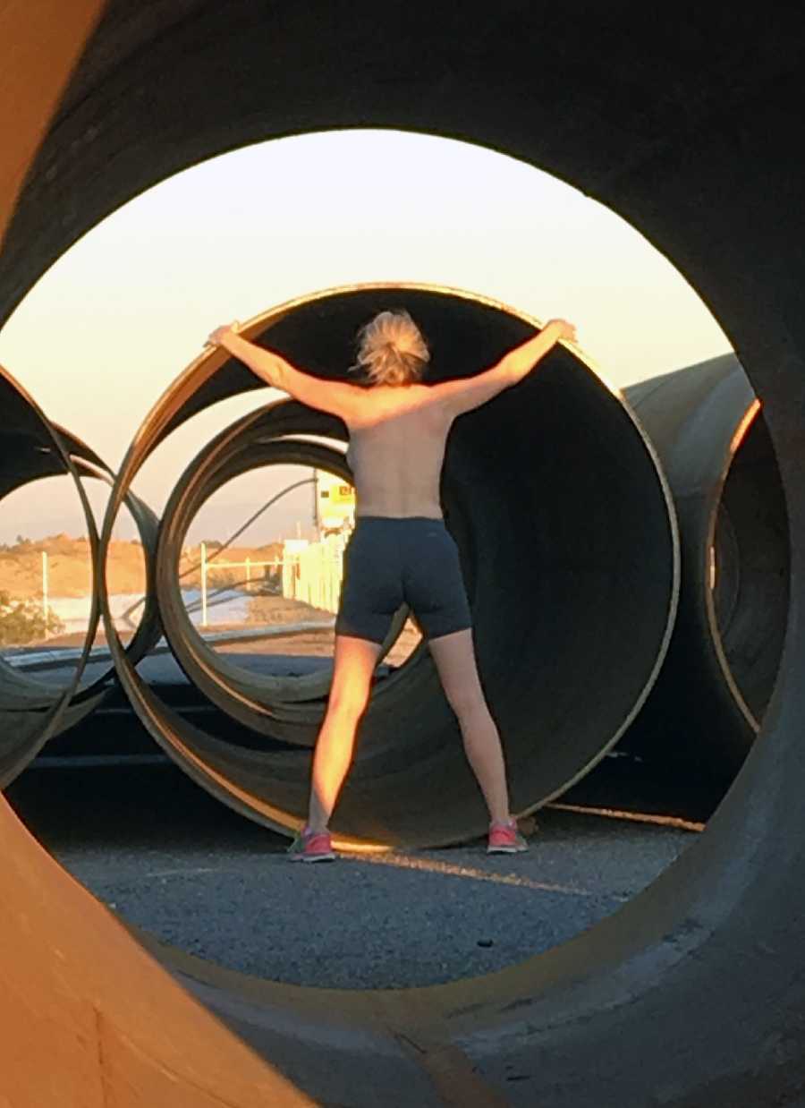 Flashing at a Construction Site