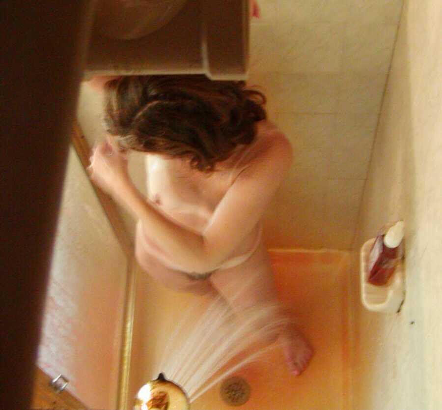 In the Shower, from Above