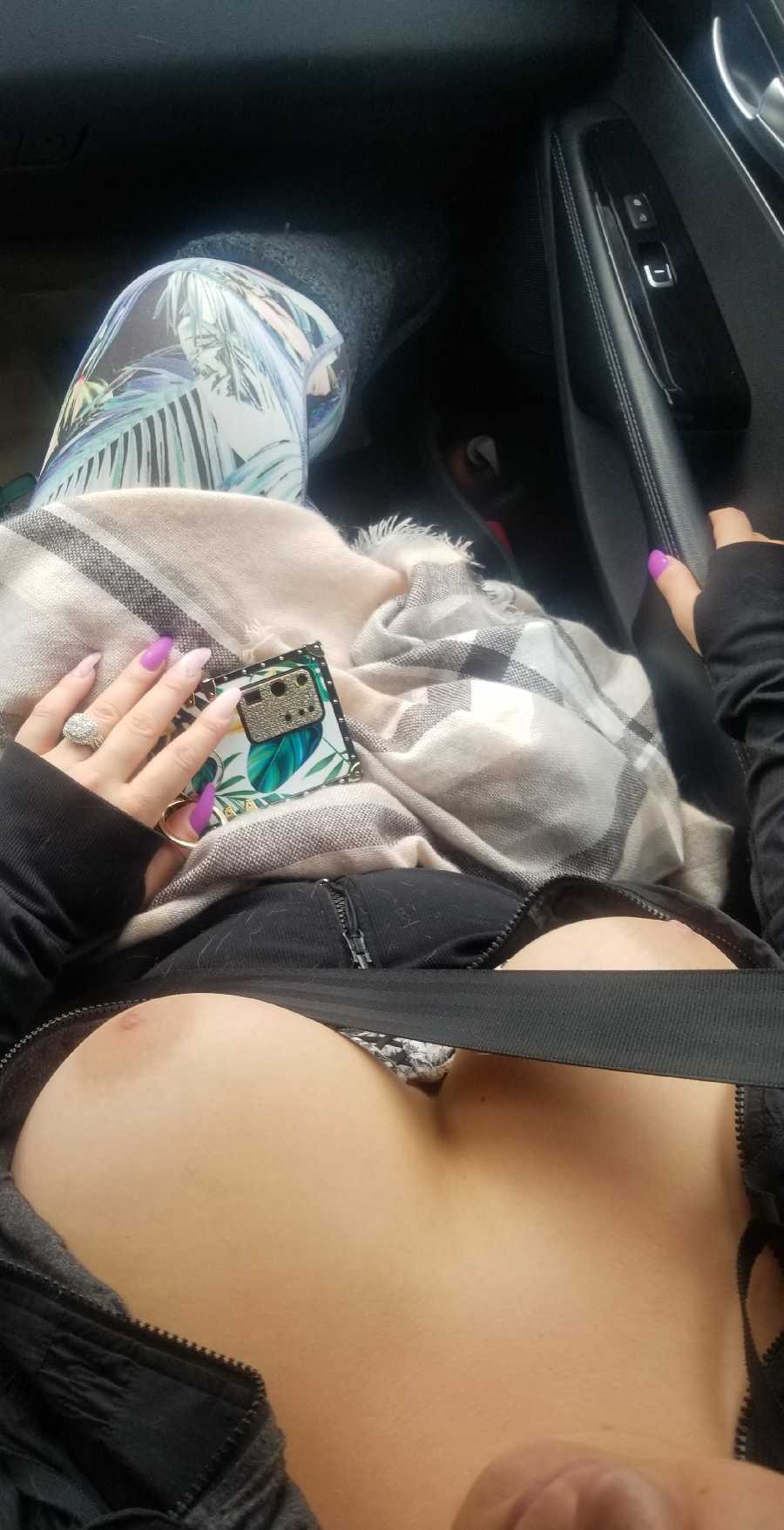 Flashing Truckers on a Road Trip