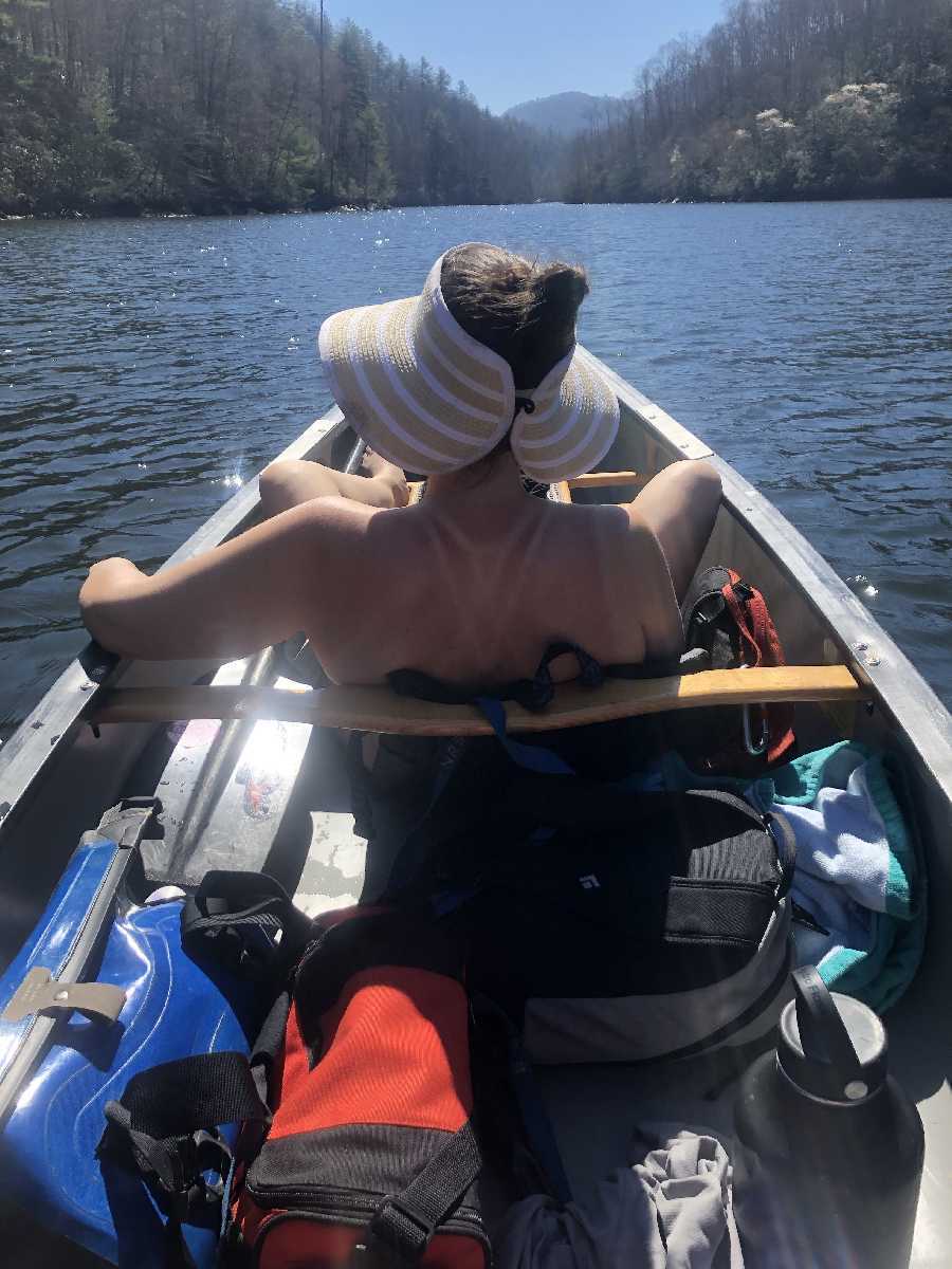 Masturbating in a Canoe