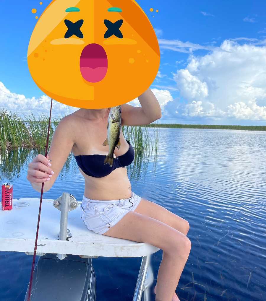 Fishing in a Bra Dare