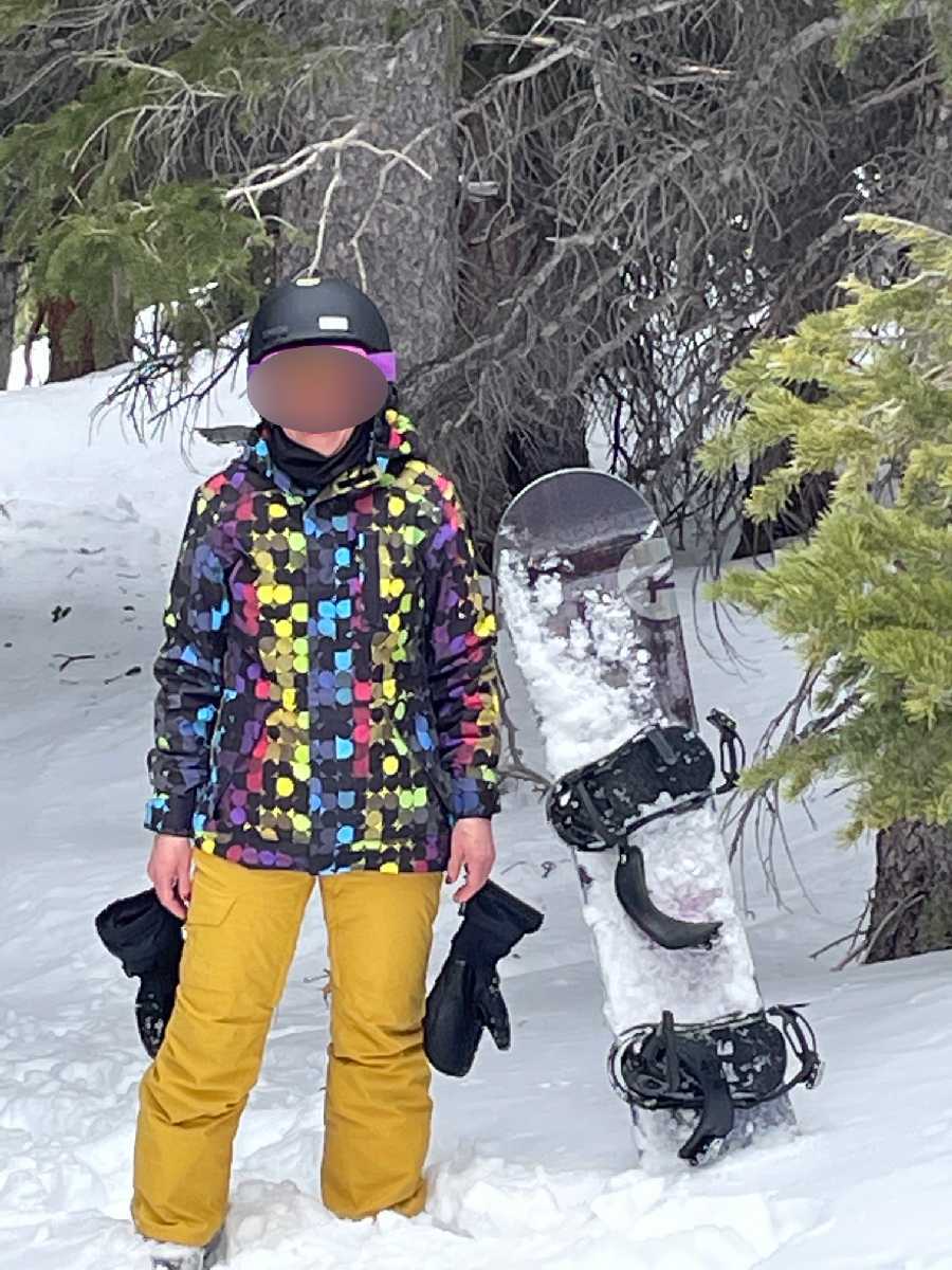 Skiing and Flashing Fun