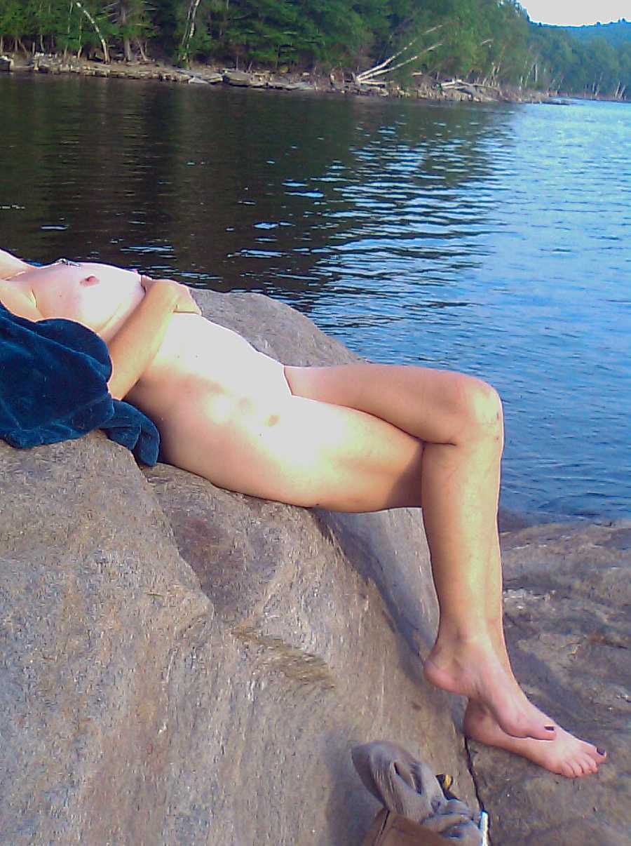 Laying Bare on a Rock!