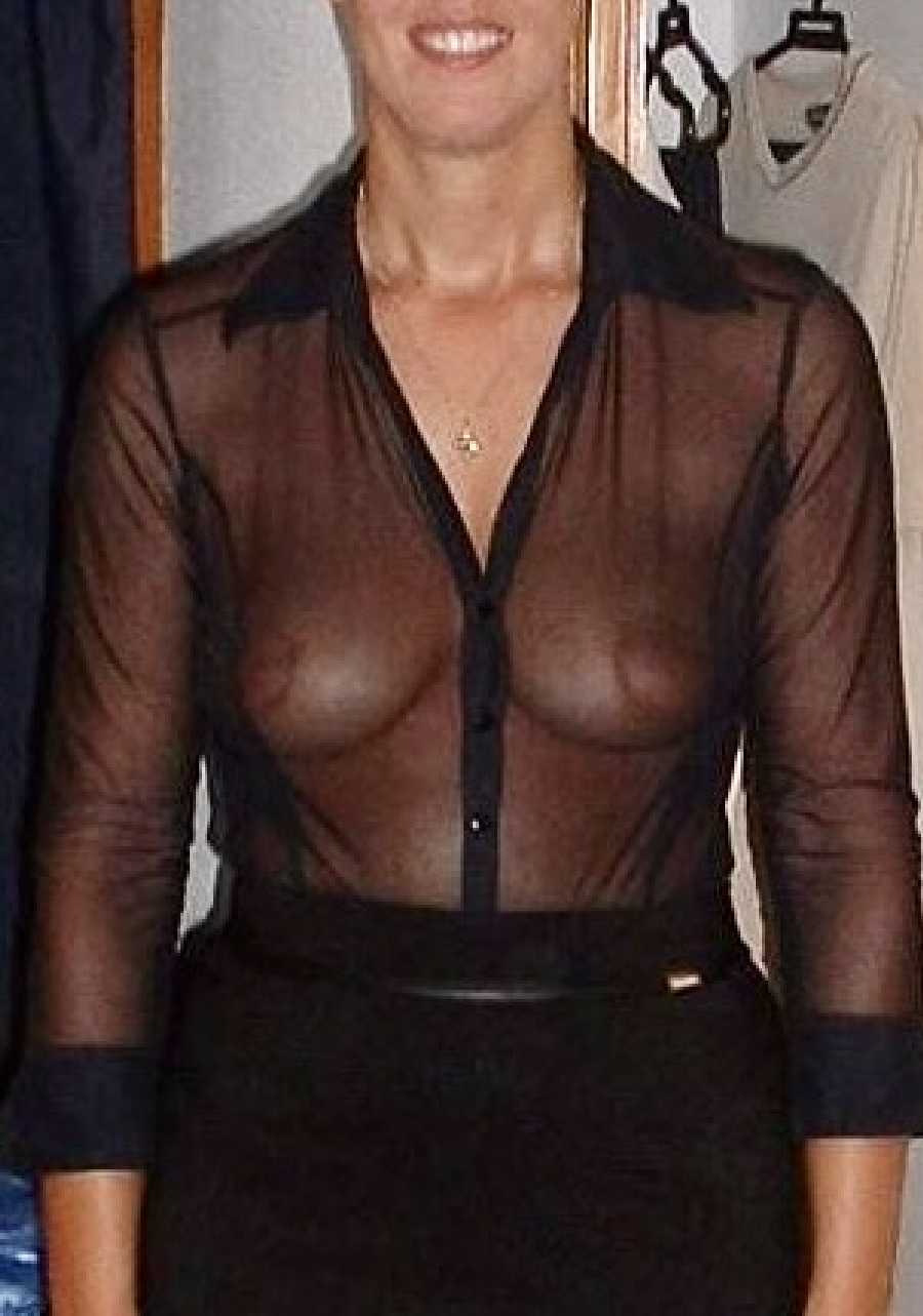 wife in see through top