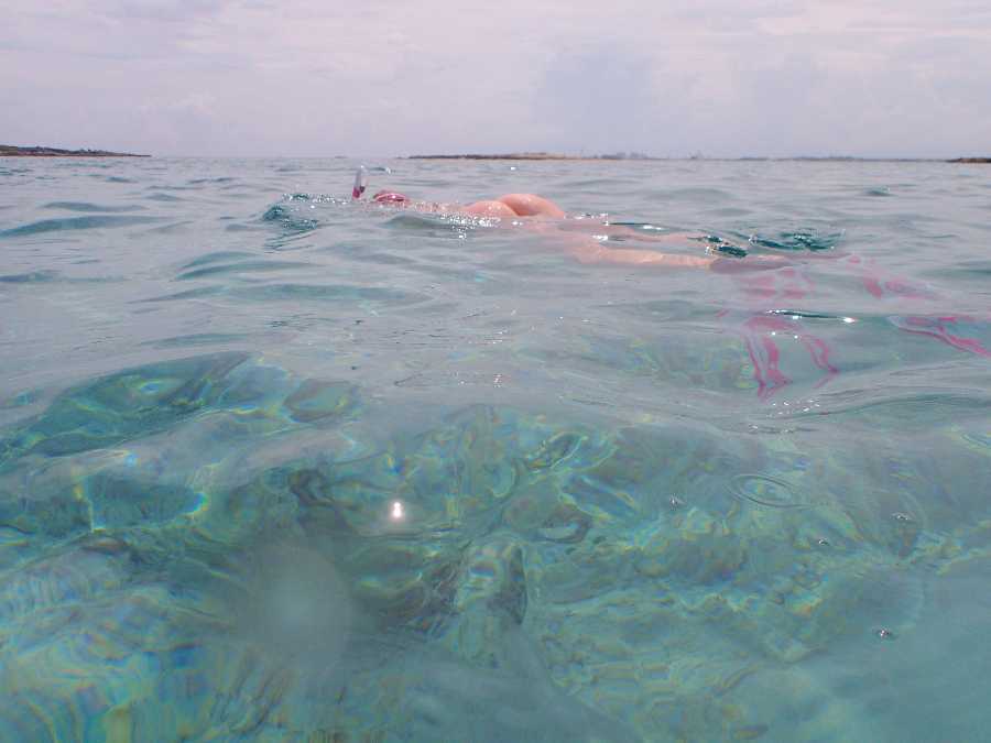 Snorkling Naked