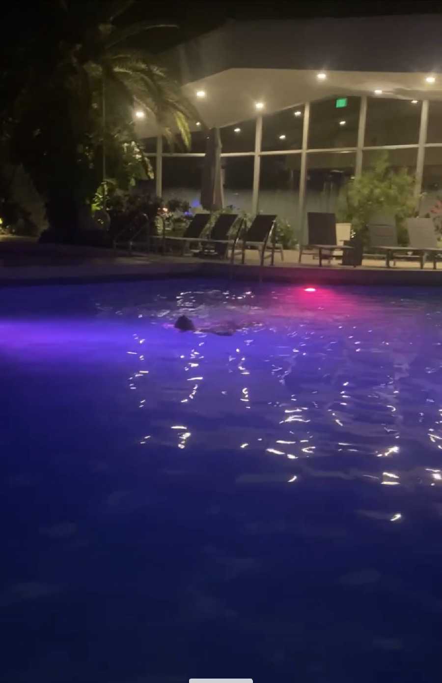 Skinny Dipping at the Hotel Pool