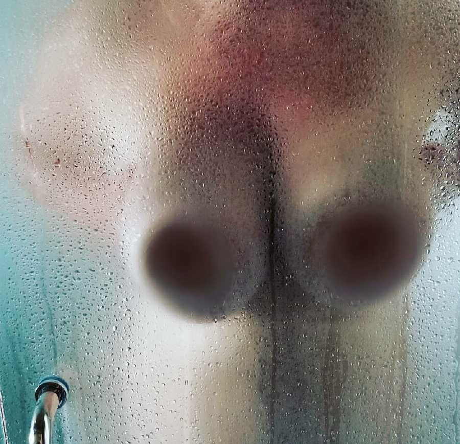 Shower Pics & behind the Glass