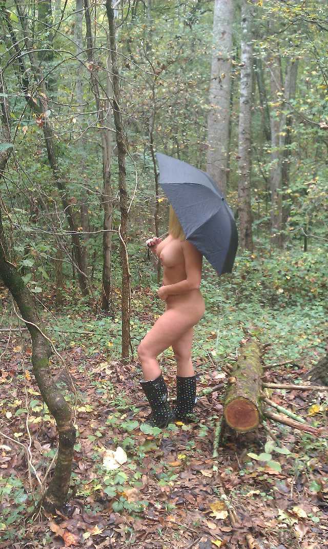 Naked in the Rain Dare