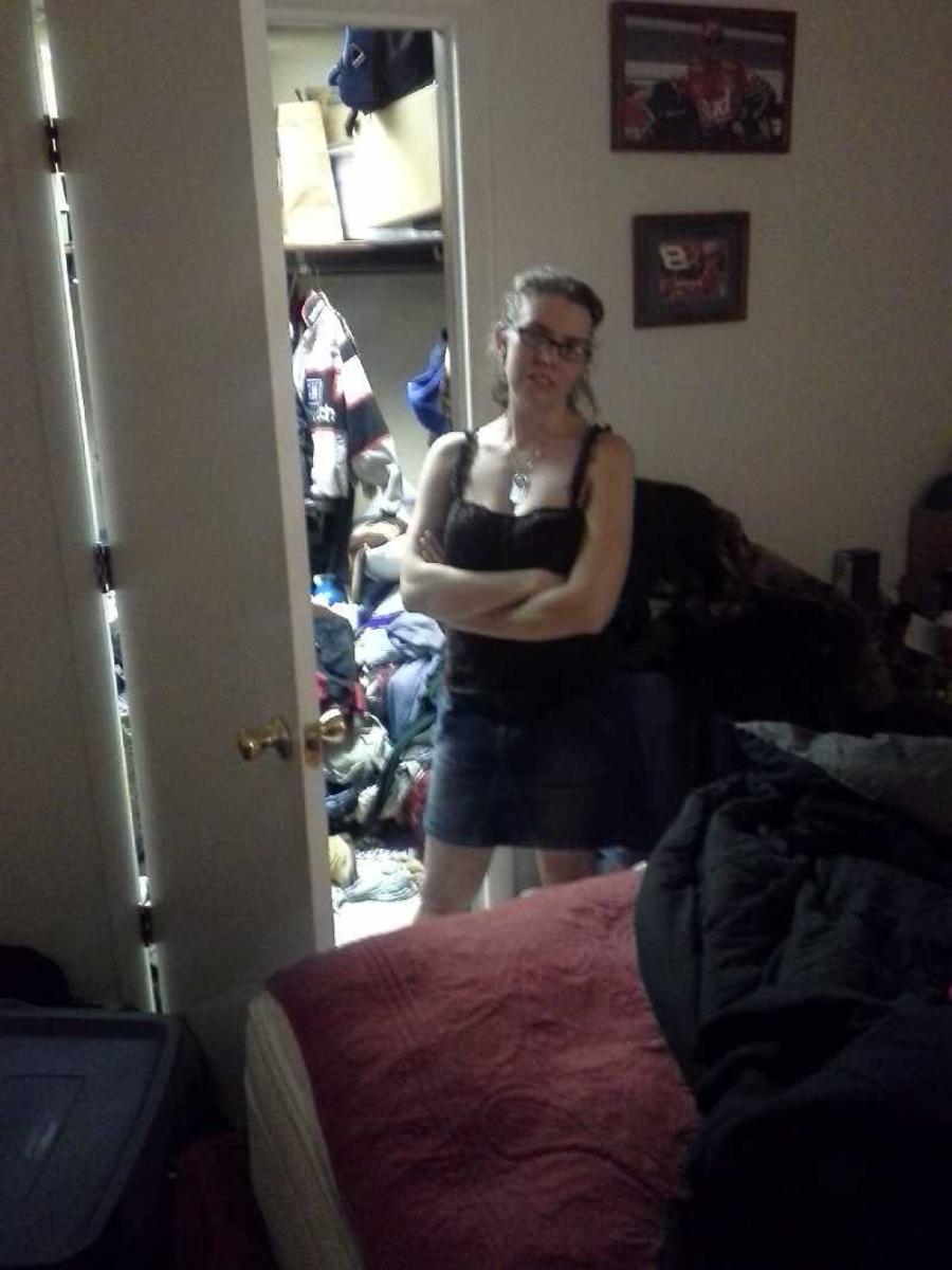 Wife Taking Off Clothes