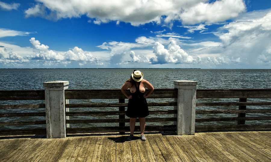 Flashing on the Pier