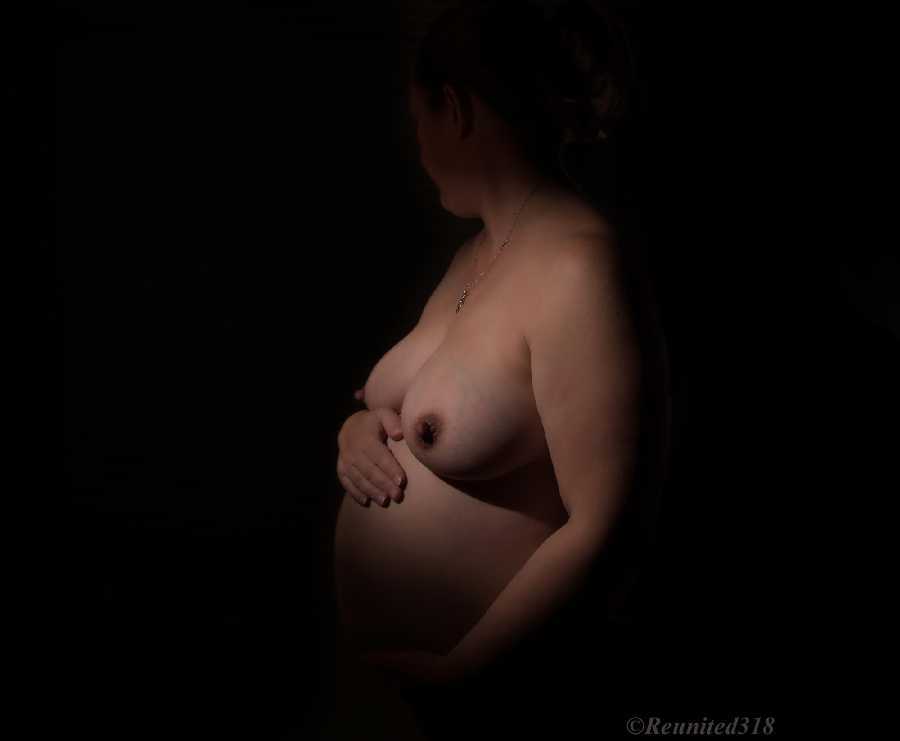 Nude and Pregnant