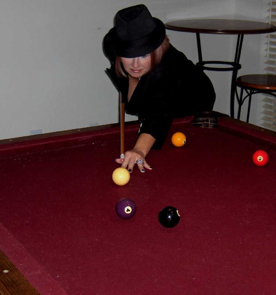 MILF Playing Pool