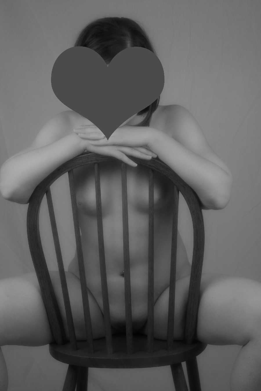Naked Wife on a Chair