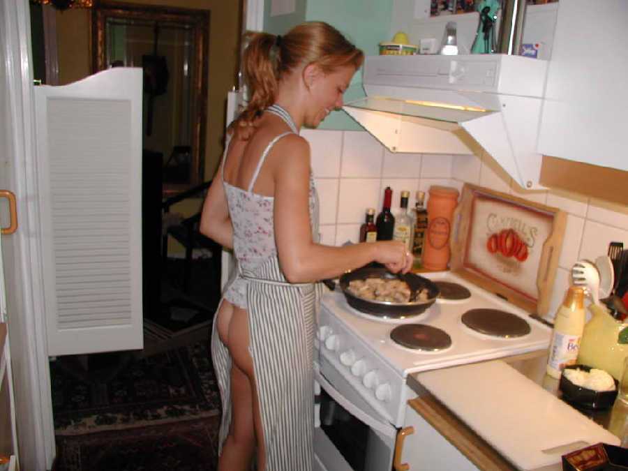 Nude in the Kitchen