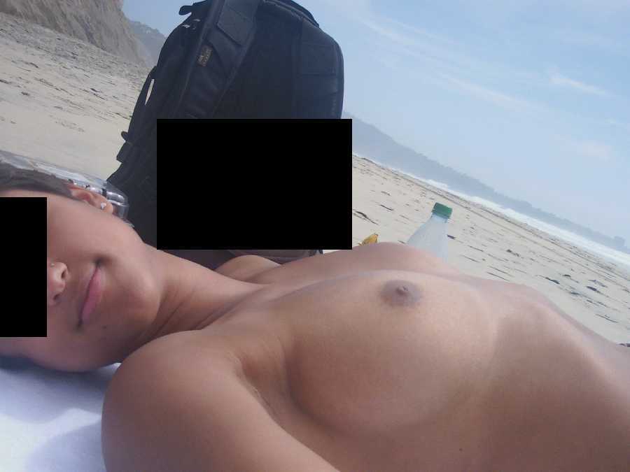 Wife's Nude Beach Dare