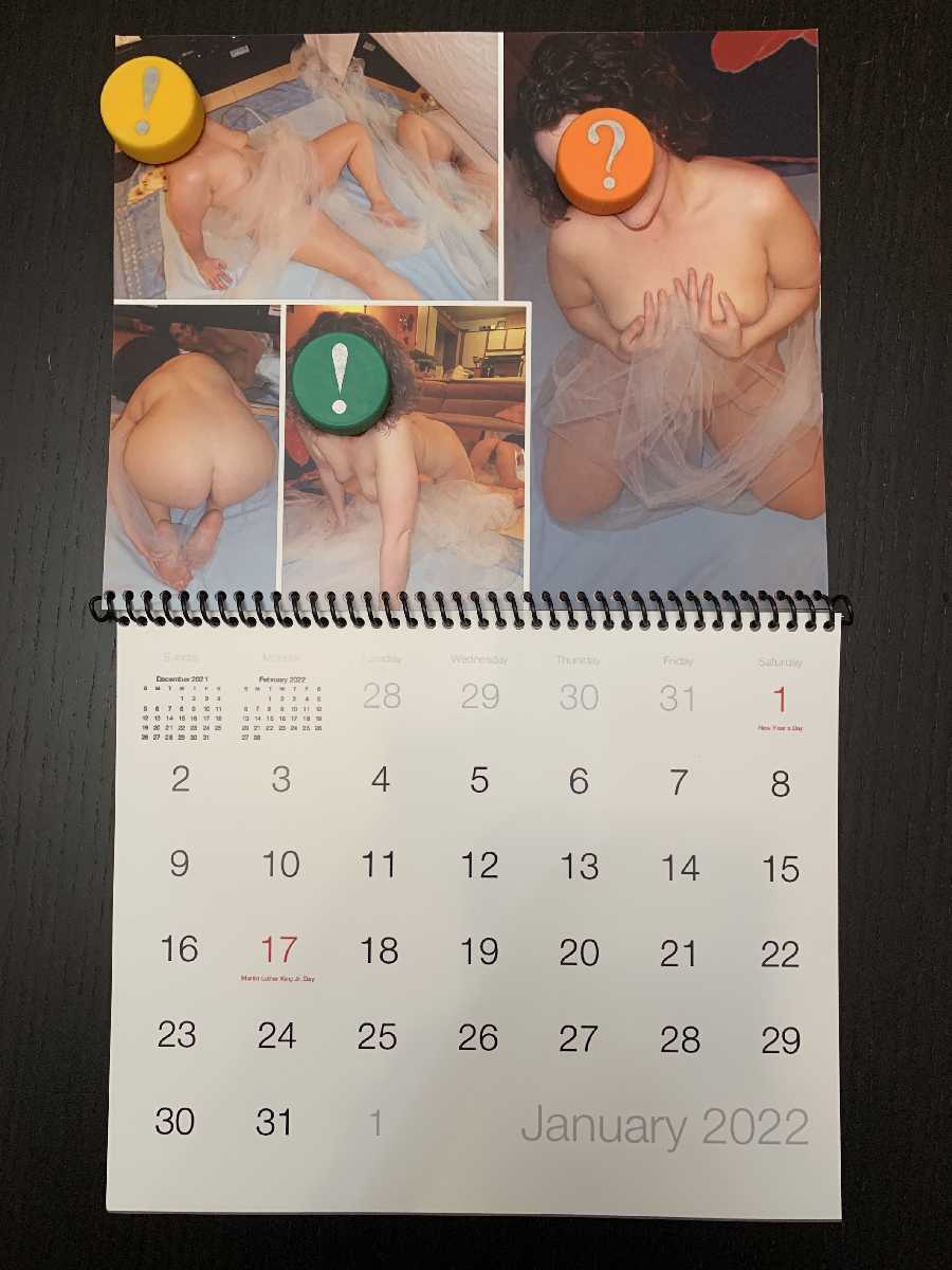 Order my Nude 2022 Calendar!