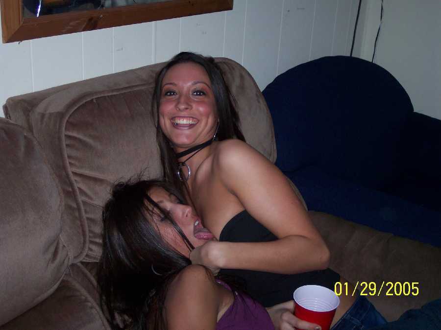 She Grabs Her Friends Boobs