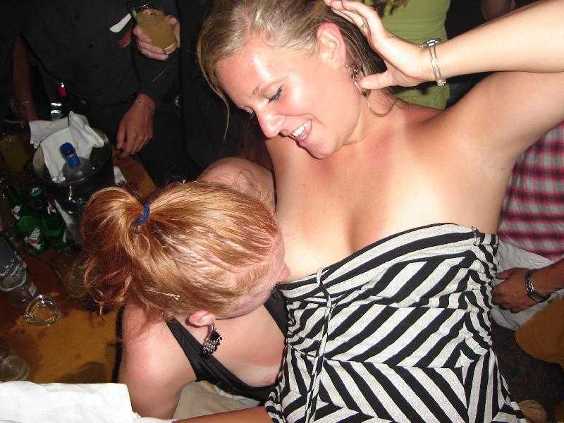 Girls Licking Nipples