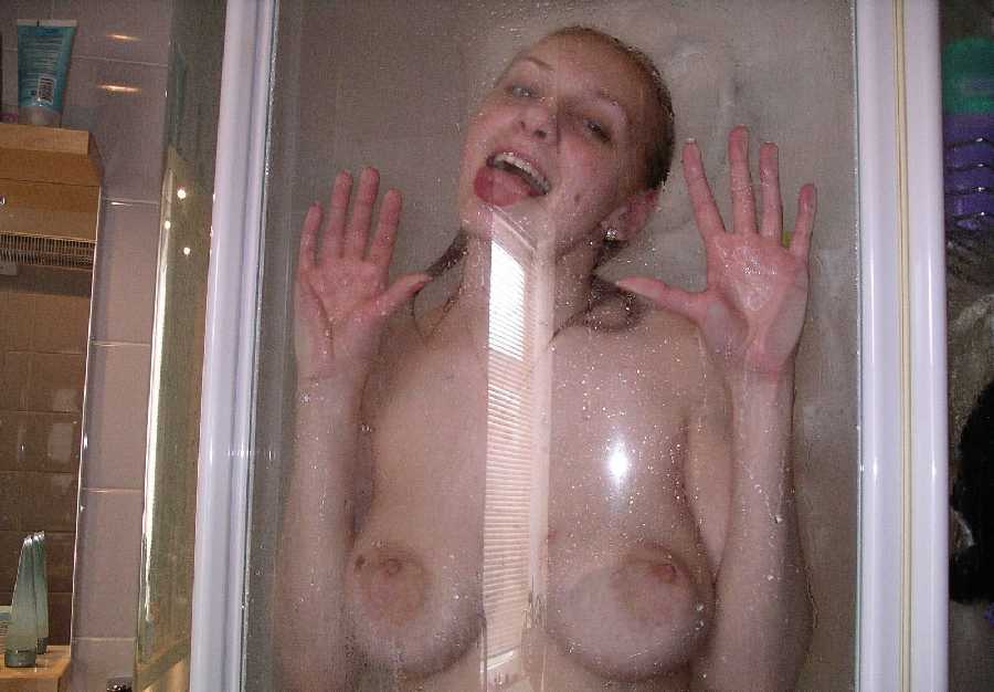 Nude in the Shower