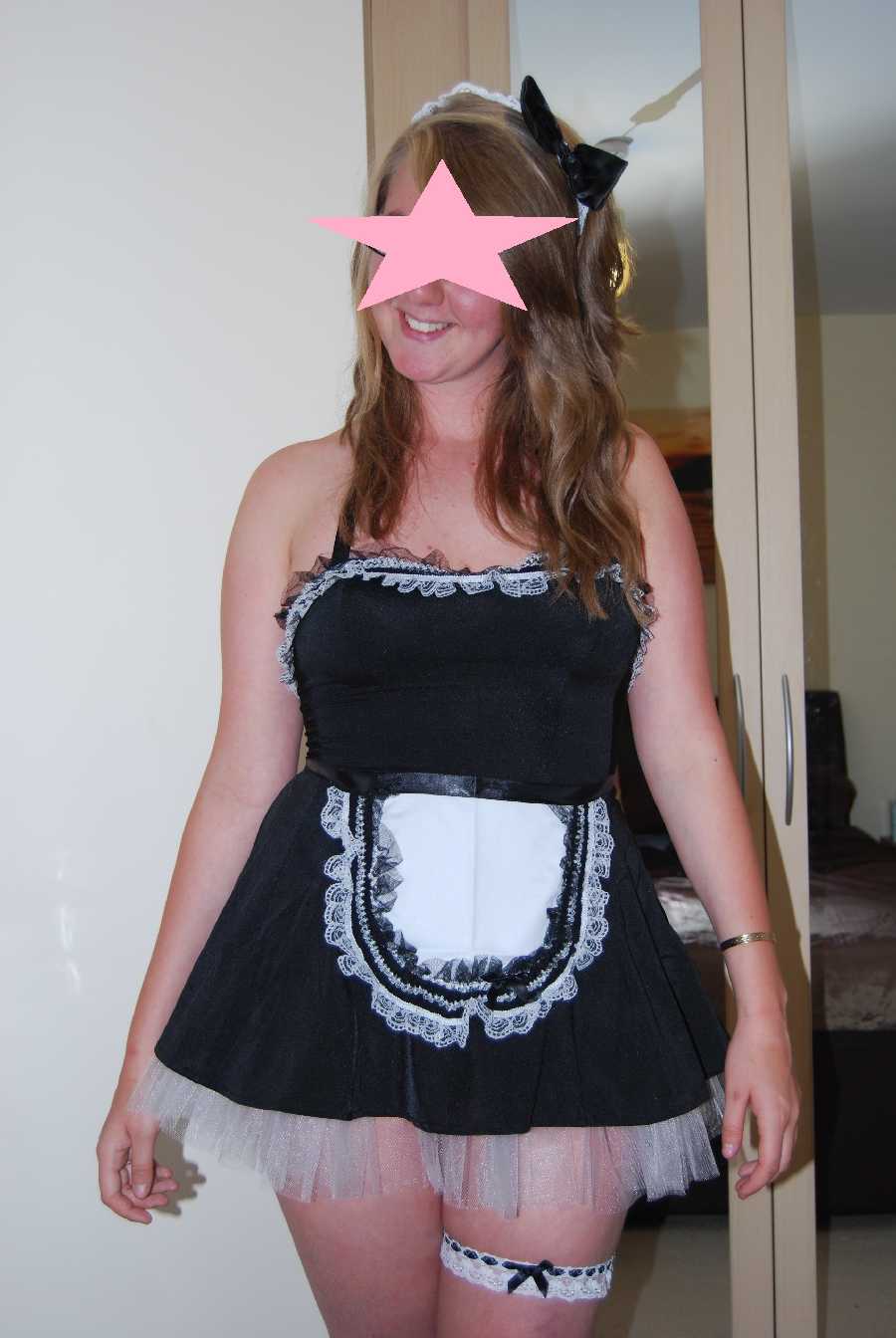 Girlfriend in Maid Outfit