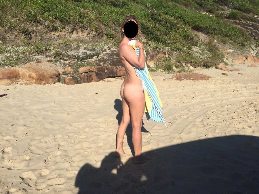 Nude at the Beach