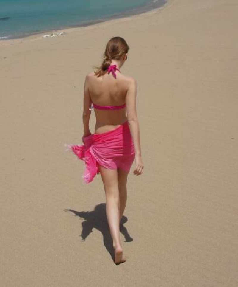 Girlfriend on Beach
