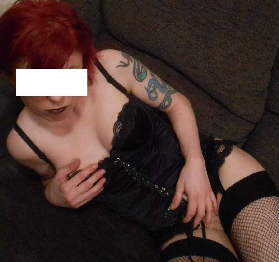 Redhead Goth Girl