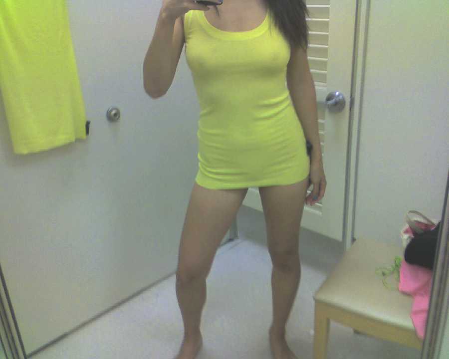 College Girl in Change Room