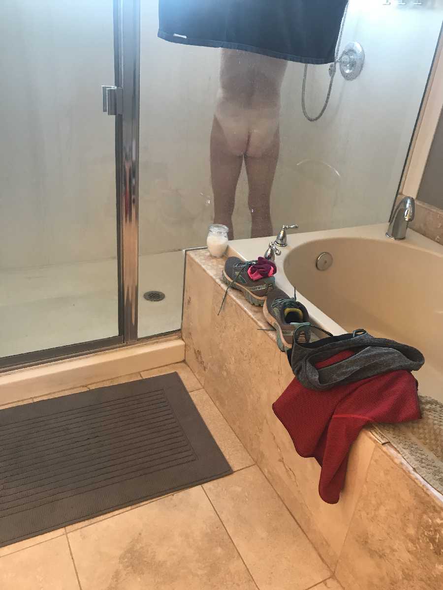 In the Shower on Vacation