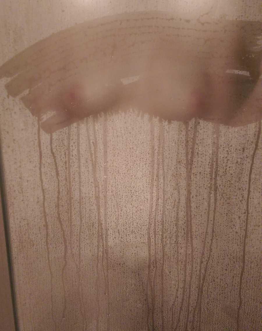 Nude in the Shower