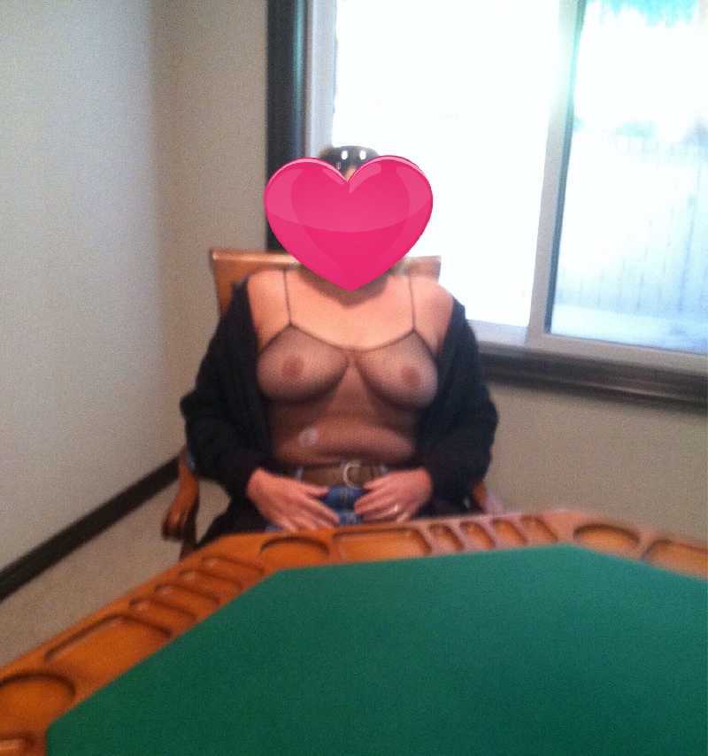 MILF Wearing a Net Bodysuit