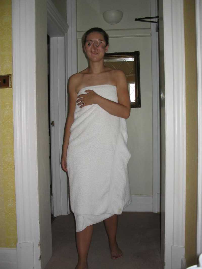 Wife in Towel
