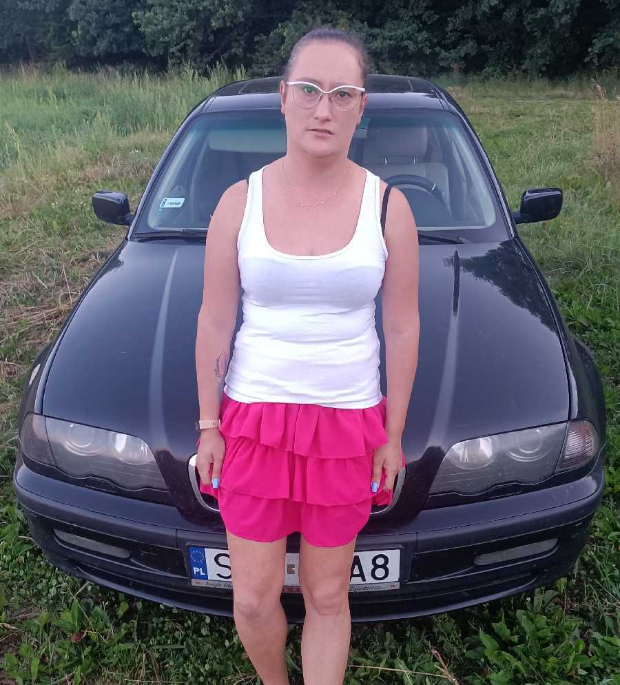 Her Pussy on the Hood of a BMW