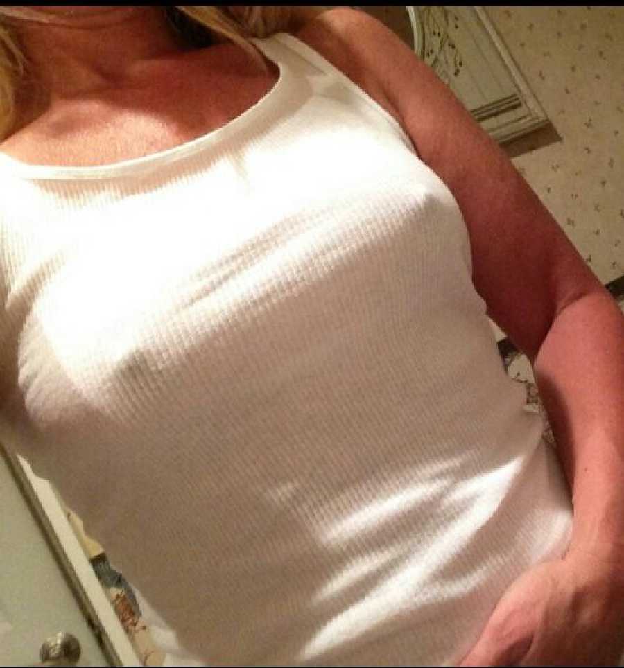 Nipples Through T-Shirt