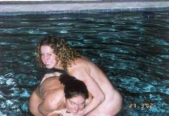 Brother Sister Skinny Dipping