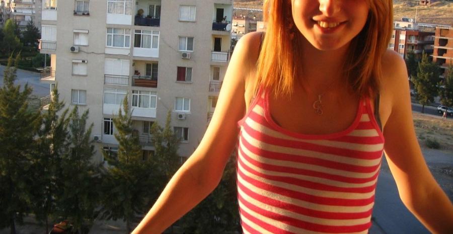 Redhead Dutch Girlfriend in Underwear on Holiday - Sexy Amateur Dare