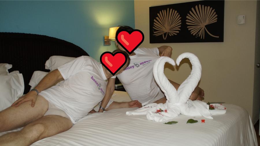 Couple releases Photos from their Sexy Honeymoon - Sexy Amateur Dare